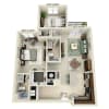 Floor plan: B2E