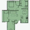 Floor plan: Superior Deluxe Single