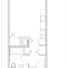 Floor plan: Studio 1 Bath  S1