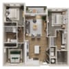 Floor plan: C1