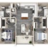 Floor plan: B3