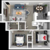 Floor plan: F 2X1 S