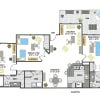 Floor plan: Corsican Villa