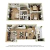 Floor plan: La Colombe Townhouse
