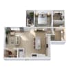 Floor plan: A13