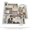 Floor plan: A2R - 1x1