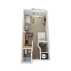 Floor plan: Studio