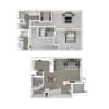 Floor plan: B18 Zina Townhome