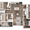 Floor plan: Wright I
