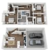 Floor plan: C2