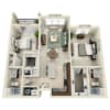 Floor plan: B2A