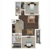 Floor plan: B2-1170