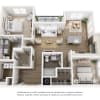 Floor plan: B2