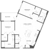 Floor plan: B5 ADA