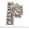 Floor plan: 2X2 Cactus Flower