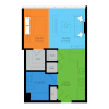 Floor plan: Shepard A1