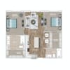 Floor plan: B3B
