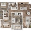Floor plan: C1