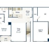 Floor plan: The Samoset with Loft