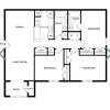 Floor plan: 3B