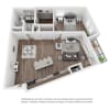 Floor plan: 1J