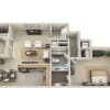 Floor plan: 1 Bedroom