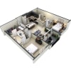 Floor plan: B2