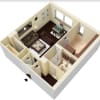 Floor plan: Studio