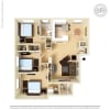 Floor plan: 3X2F