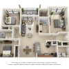 Floor plan: The Atlanta Renovated Deluxe