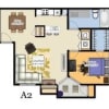 Floor plan: A2 1x1