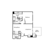 Floor plan: 1x1 Classic