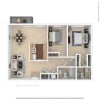 Floor plan: Plan B1