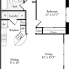 Floor plan: Two Bedroom Plan A
