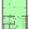 Floor plan: Studio