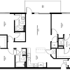 Floor plan: 3 Bedroom