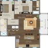 Floor plan: 2 Bed 2 Bath