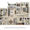 Floor plan: The Amsterdam Renovated Deluxe