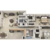 Floor plan: 2 Bedroom