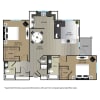 Floor plan: B3R
