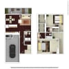 Floor plan: 2 Bedroom 1.5 Bath