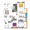 Floor plan: Bella Vista Lower
