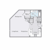 Floor plan: Studio A