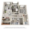 Floor plan: Garden Style 1023
