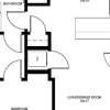 Floor plan: 1 Bedroom