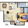 Floor plan: A2A 1x1