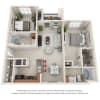 Floor plan: Garden Style 1037