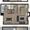 Floor plan: 2 Bedroom 