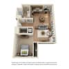 Floor plan: A6 - Renovated