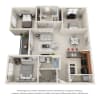 Floor plan: Garden Style 1250